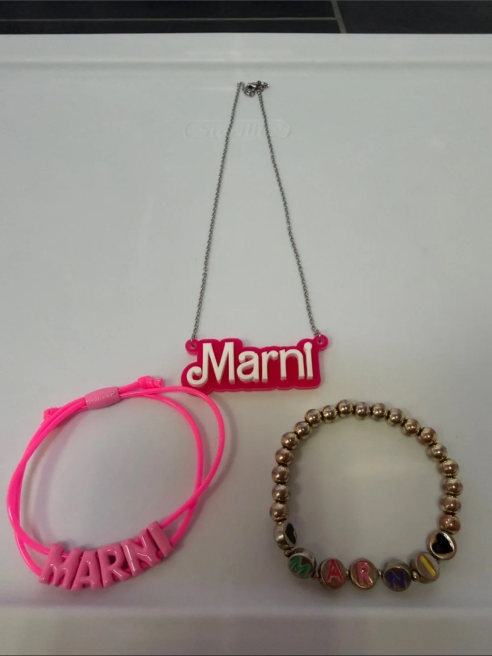 Marni personalized assortment of jewelry